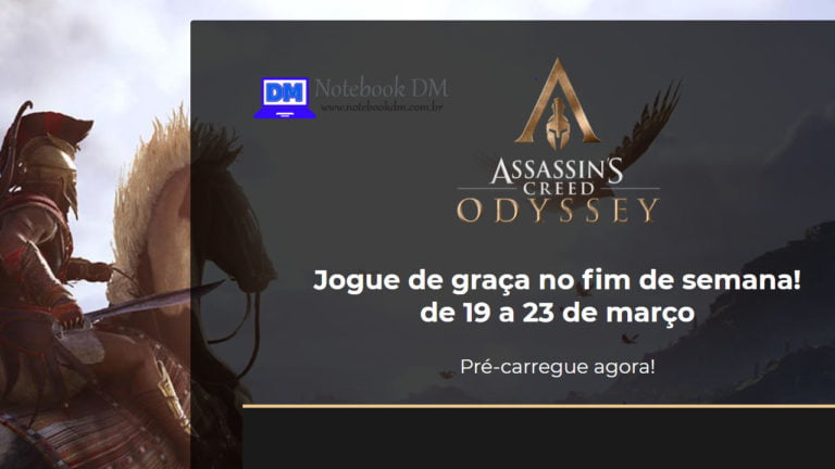 Jogo Assassins Creed Odyssey grátis para PC, PS4 e XBOX ONE !