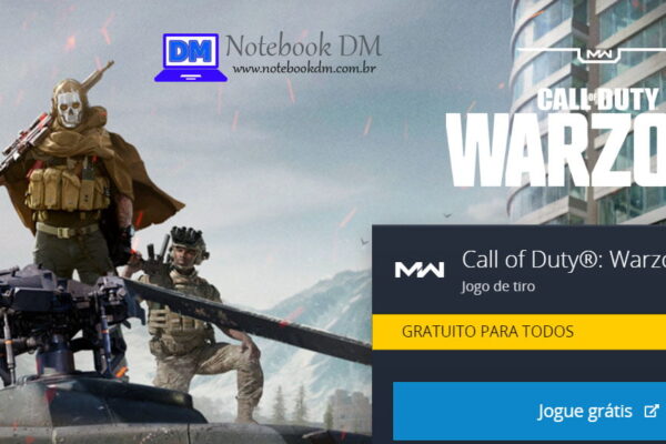 O Jogo Call of Duty Modern Warfare Modo Warzone está de Graça para baixar e jogar atualmente.