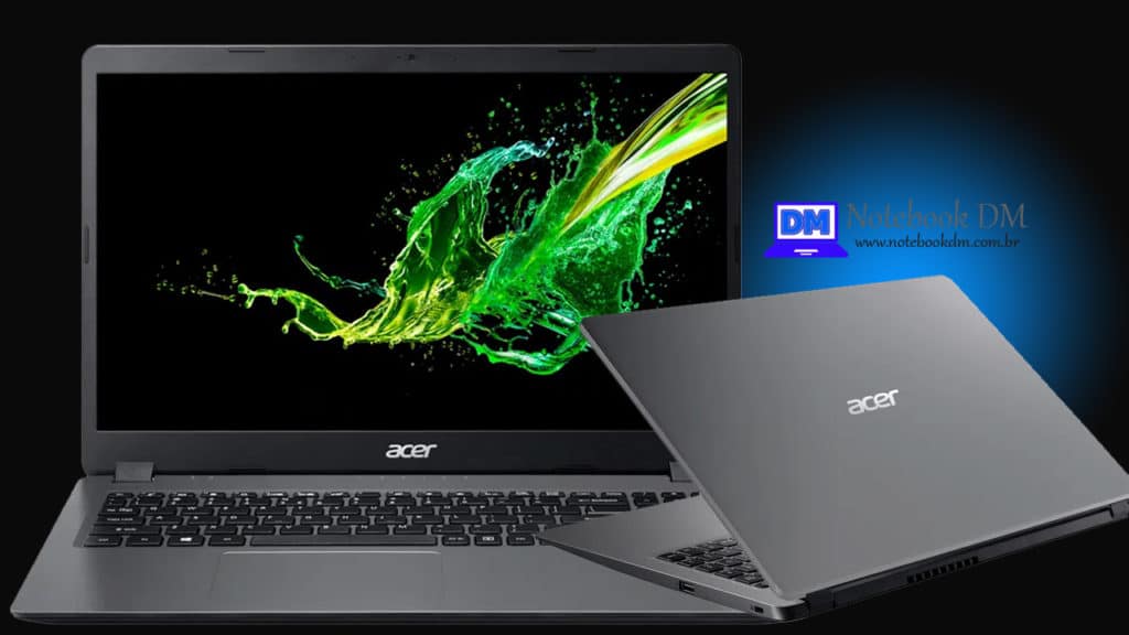 Acer A315-54K-31E8 com Processador Core I3 e SLOT M.2 para upgrade de SSD