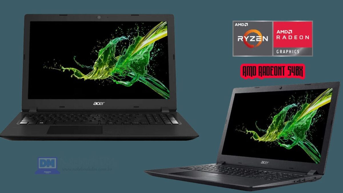 Notebook Acer Aspire 3 A315-42G-R6FZ com Processador Gráfico dedicada da AMD