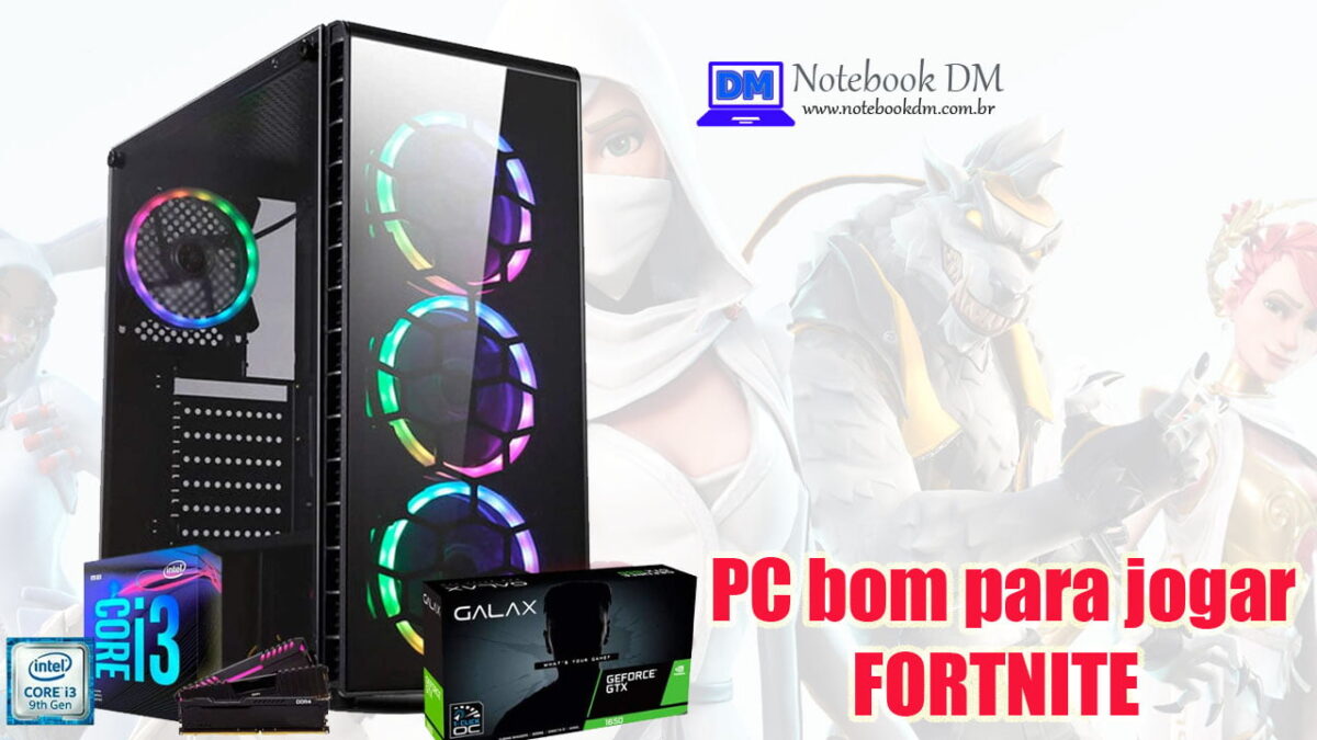 Veja um PC bom para jogar com GTX 1650 e muito Mais !