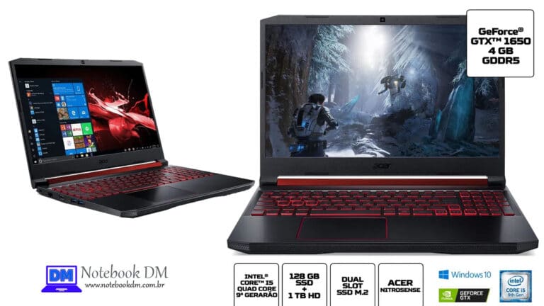 Nitro 5 AN515-54-528V: Um Notebook Gamer da Acer, que pode rodar muitos Games !