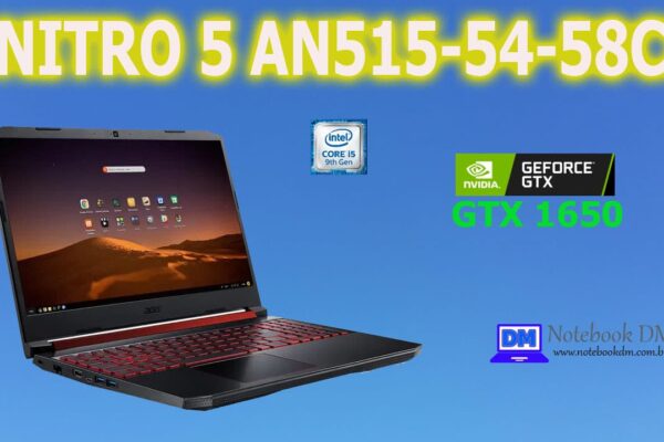 Acer Nitro 5 AN515-54-58CL é bom, mas não é recomendado para Jogos !