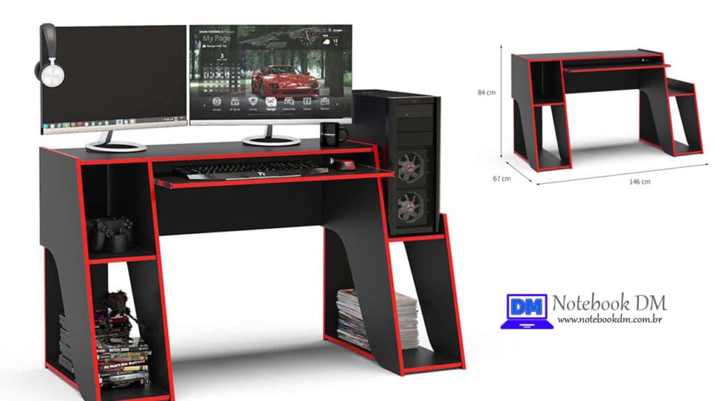 Uma Mesa para PC Gamer ou Notebook pode transformar totalmente seu Setup !