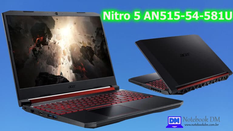 Novíssimo Notebook Acer Nitro 5 AN515-54-581U a ser lançado com bom custo benefício