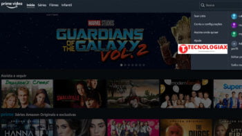 Amazon Prime Vídeo permite a criação de até 6 perfis por conta e até 3 telas simultâneas !