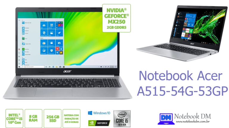 Notebook Acer A515-54G-53GP é bom para trabalhar com Projetos de Modelagem 3D e ainda Roda Jogos !