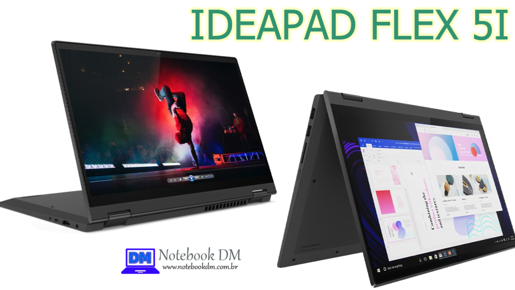 O Notebook IdeaPad Flex 5i é o mais novo lançamento da Fabricante Lenovo !