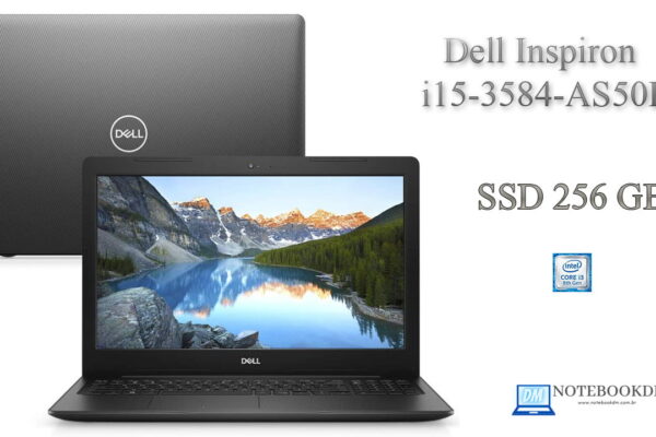 Notebook Dell Inspiron i15-3584-AS50P: Um Notebook básico da Dell com excelente configuração para trabalhar e estudar !