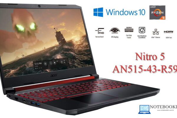Nitro 5 AN515-43-R59W: Um Notebook Gamer da Acer de boa Qualidade !