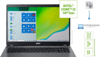 Notebook Acer A315-56-35ET 512GB SSD - Notebook básico para estudo e trabalho Simples