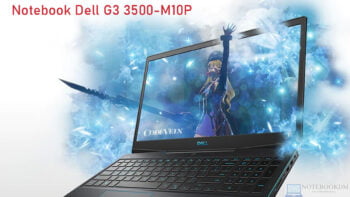 Notebook Gamer Dell G3 3500-M10P com i5 8GB SSD 256GB e NVIDIA GTX 1650