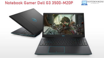 Notebook Gamer Dell G3 3500-M20P com i5 8GB SSD 512 GB e NVIDIA GTX 1650 TI