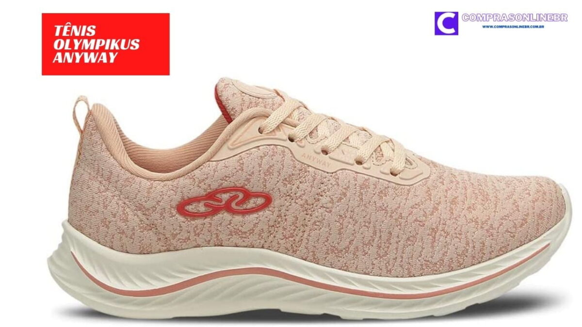 O Tênis Olympikus ANYWAY feminino é fabricado com materiais de qualidade, que ofereceram maior conforto e durabilidade !