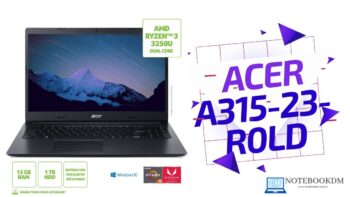 Notebook Acer Aspire 3 A315-23-R0LD AMD Ryzen 5 12GB 1TB HD 15,6' Windows 10