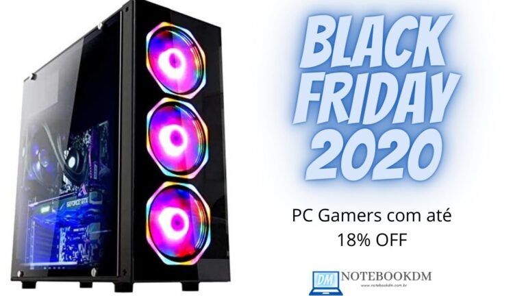PC Gamer na Black Friday com até 18% OFF