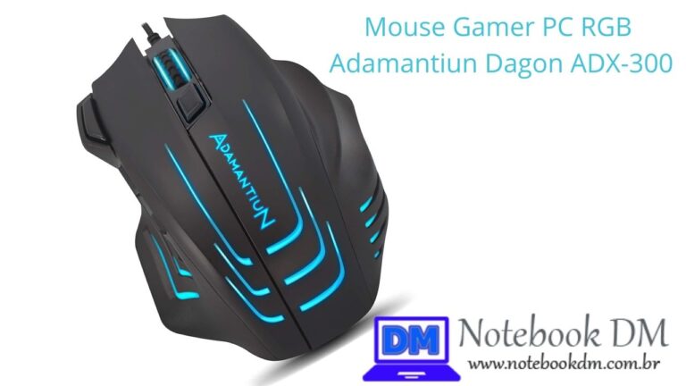 Mouse Gamer PC RGB Adamantiun Dagon ADX-300