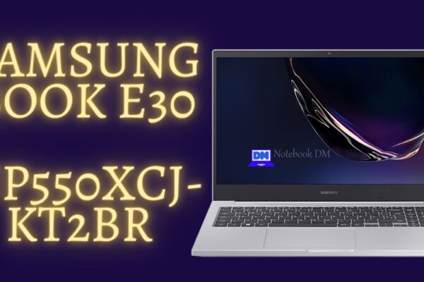 Notebook Samsung Book E30 NP550XCJ-KT2BR
