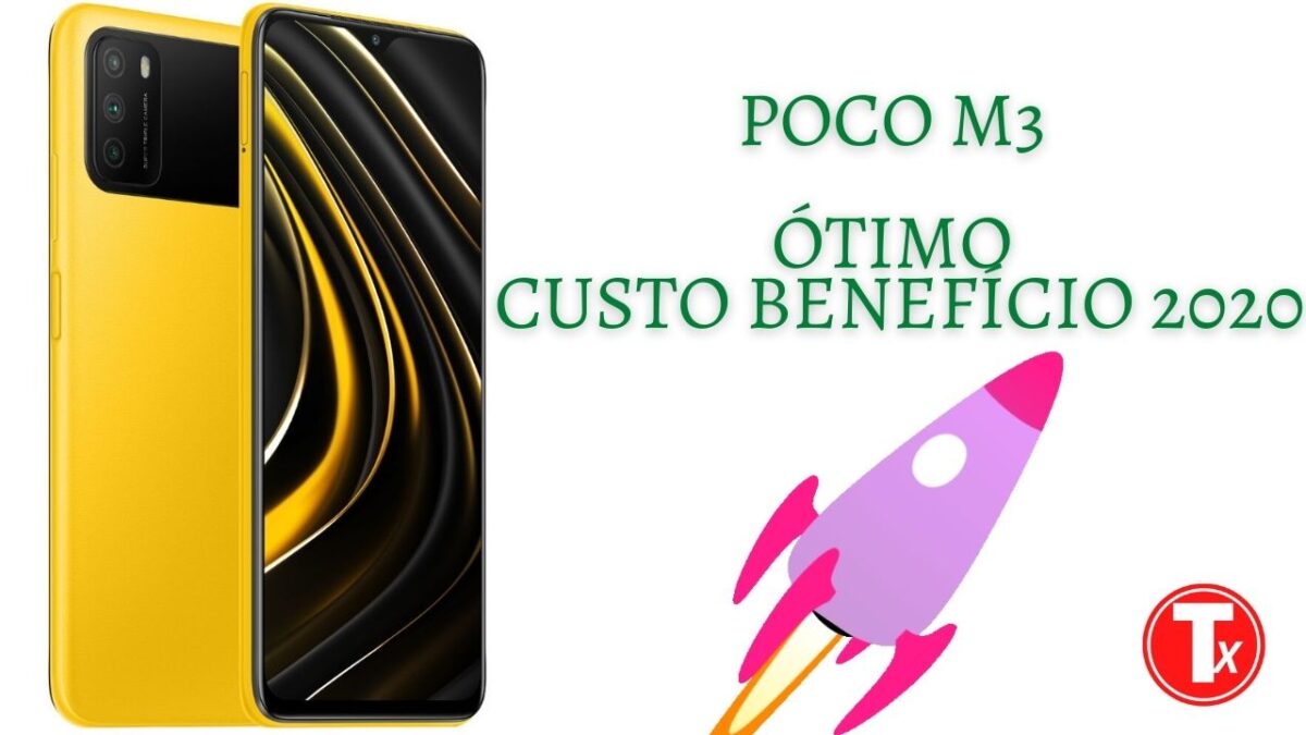 Poco M3 Xiaomi com ótimo custo benefício 2020