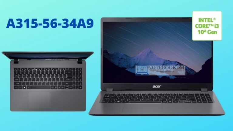 O Acer Aspire 3 A315-56-34A9 é um Modelo intermediário recomendado para estudar e trabalhar com projetos gráficos leves