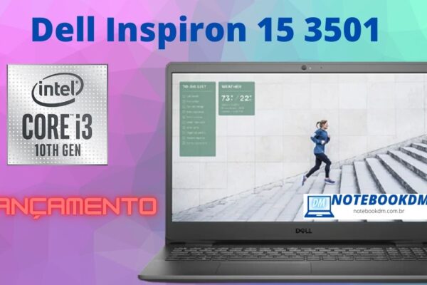 Dell Inspiron 15 3501 NOVO LANÇAMENTO COM i3-1005G1 10º SSD M2 NVME +4 GIGAS DE RAM