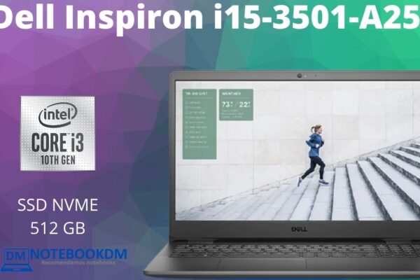 Dell Inspiron i15-3501-A25P com I3 10º Geração + SSD NVME de 256 Gigas
