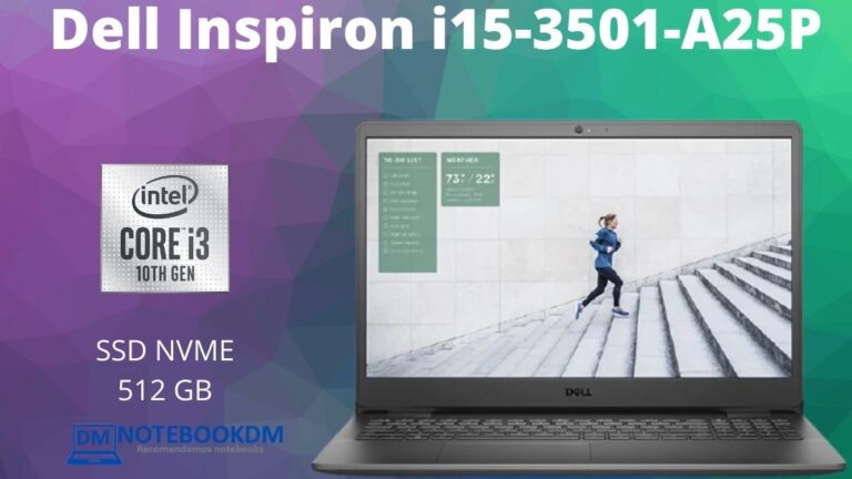 Dell Inspiron i15-3501-A25P com I3 10º Geração + SSD NVME de 256 Gigas