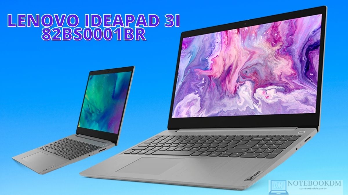 Lenovo IdeaPad 3i 82BS0001BR Core i5-10210U + Geforce MX330 + SSD M.2 nvme 256 GB