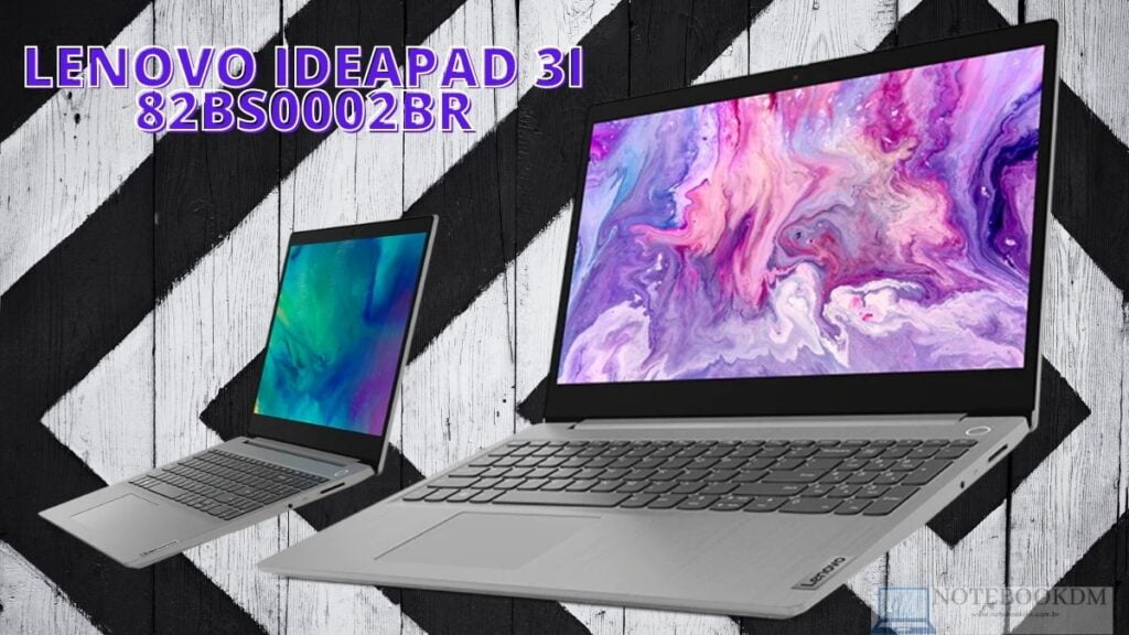Lenovo IdeaPad 3i 82BS0002BR COM Core i3-10110U da décima Geração 1 Lenovo IdeaPad 3i 82BS0002BR COM Core i3-10110U da décima Geração