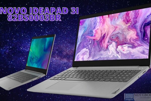 Lenovo IdeaPad 3i 82BS0003BR COM SSD NVME E Core i3-10110U da décima Geração