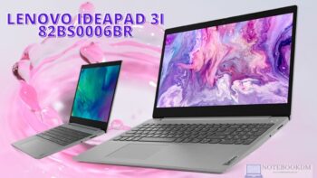 Lenovo IdeaPad 3i 82BS0006BR com SSD NVME de 256 Gigas + Core i3-10110U da décima Geração