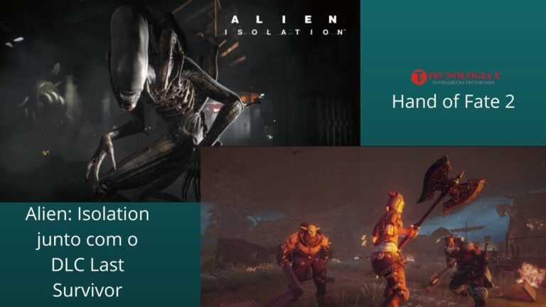 Alien Isolation e Hand of Fate 2 grátis na Épic Games !