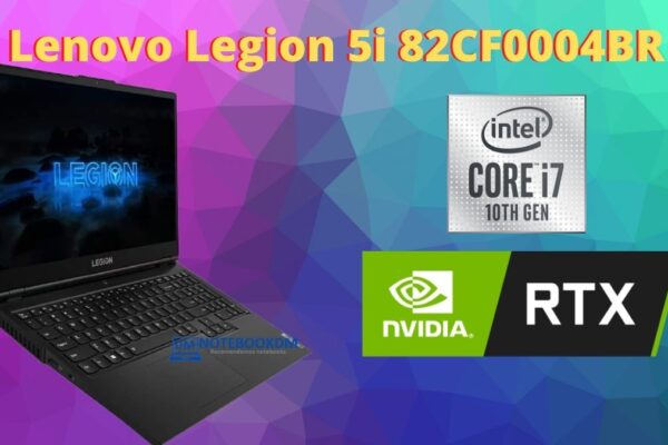 Lenovo Legion 5i 82CF0004BR COM GeForce RTX 2060 + Core i7-10750H + SSD de 128 GB PCIe NVMe