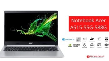 Notebook Acer A515-55G-588G com GEFORCE MX 350 SSD M2 PCIe NVME DE 256 GIGAS + Tela Full HD
