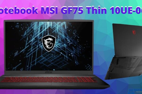 Notebook MSI GF75 Thin 10UE-069 COM GeForce RTX 3060 Tela de 144 HZ SSD NVME 512 GIGAS E i7-10750H