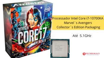 Processador Intel Core i7-10700KA Marvel´s Avengers Collector´s Edition Packaging
