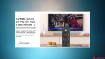 Transformar TV em Smart TV com Fire TV Stick 4K com Controle Remoto por Voz com Alexa
