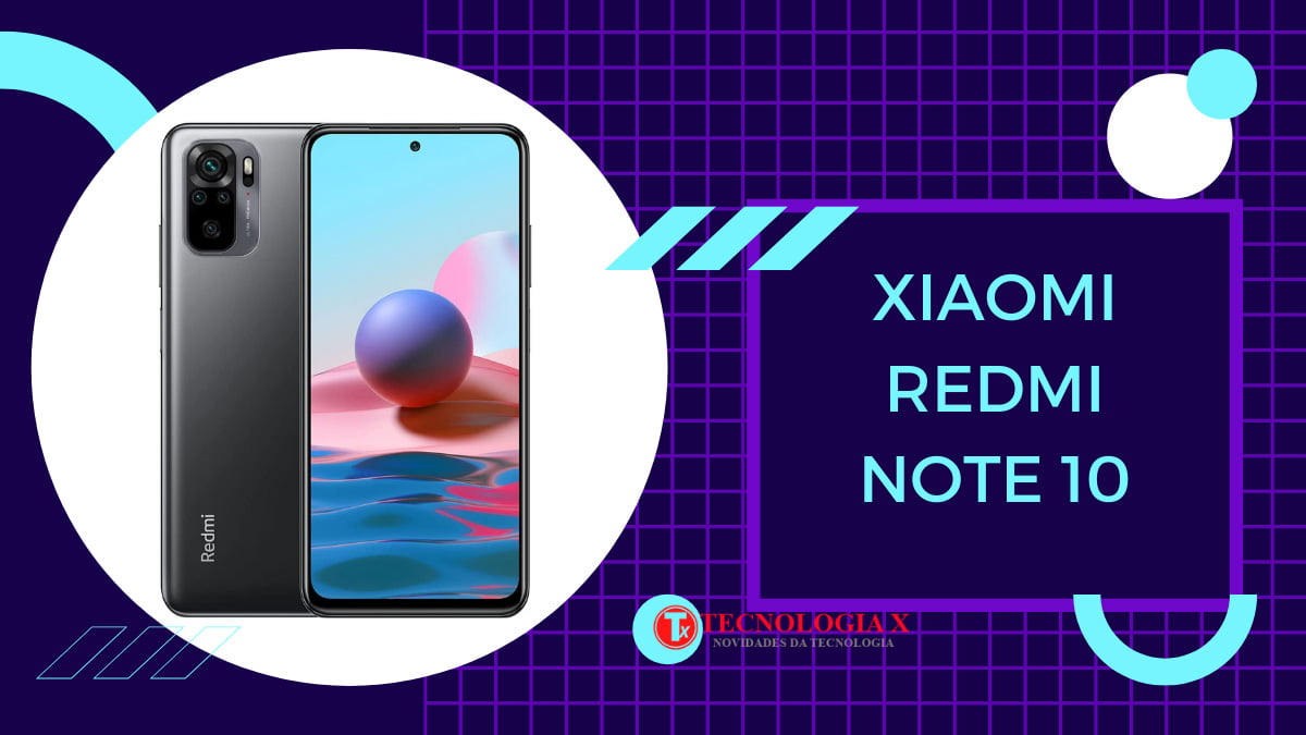 Novo Xiaomi Redmi Note 10 com 4GB RAM + 64GB de ROM na Cor Onyx Gray e na versão Global ! Ele é um Smartphone com excelente configuração e bom custo benefício ! Está versão chega possuindo 4 Gigas de Memória