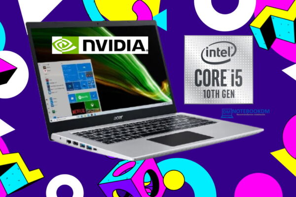 Acer Aspire 5 A514-53G-51BK com Geforce MX350 e SSD M2 NVME de 256GB