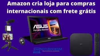 Amazon cria loja para compras internacionais com frete grátis