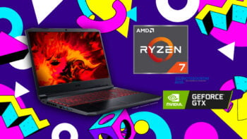 Nitro 5 AN515-44-R8HN com AMD Ryzen 7 8GB de RAM SSD NVME 512GB + GTX1650 TI