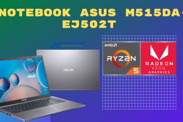 Notebook Asus M515DA-EJ502T Com Tela Full HD / SSD 256 GIGAS / AMD RYZEN 5 E VEGA 8