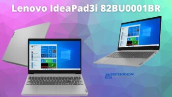 Lenovo IdeaPad3i 82BU0001BR com SSD NVME E Intel Celeron N4020
