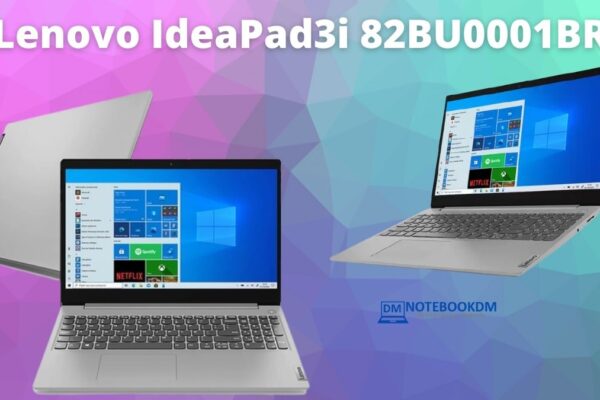 Lenovo IdeaPad3i 82BU0001BR com SSD NVME E Intel Celeron N4020