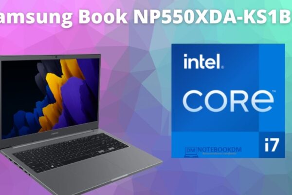 Samsung Book NP550XDA-KS1BR com Intel Iris XE Core I7 e SSD NVME 256 GB