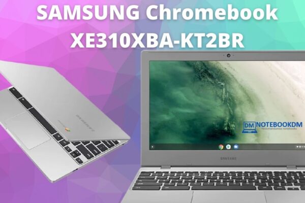 SAMSUNG Chromebook XE310XBA-KT2BR com 64 Gigas de e.MMC Chrome OS Intel Celeron N4000 Tela de 11.6 Polegadas