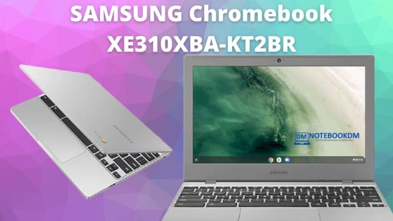 SAMSUNG Chromebook XE310XBA-KT2BR com 64 Gigas de e.MMC Chrome OS Intel Celeron N4000 Tela de 11.6 Polegadas