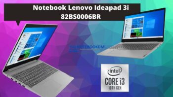 O Notebook Lenovo Ideapad 3i 82BS0006BR é bom para estudar, trabalhar com projetos de escritório e pequenos projetos gráficos.