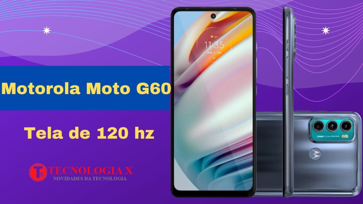 Celular Motorola Moto G60 é bom para tirar boas fotos, rodar jogos e trabalhar com diversos aplicativos.