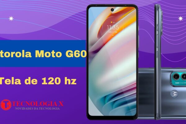 Celular Motorola Moto G60 é bom para tirar boas fotos, rodar jogos e trabalhar com diversos aplicativos.